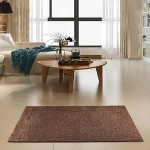Furnish my Place Modern Plush Solid Brown Color Rug, Indoor/Outdoor Mat, Area Rugs Great for Kids, Pets, Event, Living Room, Made in USA, 2' x 3' Rectangle - Set of 3