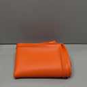 28" Silicone Griddle Mat Cover for Blackstone, Heavy Duty Silicone Cover, All Year Round Griddle Top Protective Mat for Black Stone Accessories (Orange-28 inch)