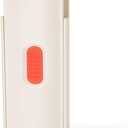 Heated Eyelash Curler - Heated Lash Curler - 24H Long Lasting Electric Eyelash Curler Wide Open Dual-Arc Design - Type-C Rechargeable Mini Lash Curler Natural Curve for Women - Apricot