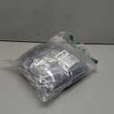 Homaxy Microfiber Waffle Weave Kitchen Towels, 16 x 28 Inch Ultra Absorbent and Solid Color Dish Towels, 4 Pack, Black