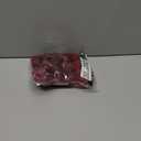 Miayon Heart Shaped Faux Fur Clutch Purse Fluffy Crossbody Shoulder Bag for Women Halloween Christmas Valentine Dark Red