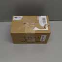 Outdoor String Lights 25 Feet G40 LED Patio Lights, Plug-in, 13 Plastic Edison Bulbs(1 Spare), Waterproof Connectable Hanging Light for Backyard Porch Balcony Party Decor, E12 Base, Black