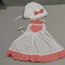 Jastore Newborn Photography Prop Baby Chef Outfits Baby Photo Outfit Baby Chef Costume Chef Hat Apron