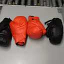 2 Pairs Boxing Gloves for Beginners & Kids, Boxing Training Gloves Suitable for Men & Women, Lightweight Shockproof Gloves for Training & Practice (Black+Red)