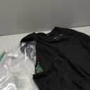 UNIQUEONE Christmas Sweatshirt Women Christmas Xmas Sweater Merry and Bright Long Sleeve Shirts Holiday Pullover Tops Black, Size M