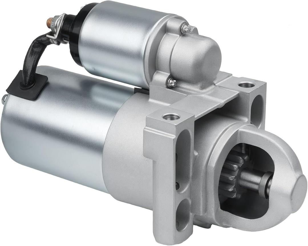 New Starter Compatible with 06-13 GMC Sierra 1500 2500 & Yukon XL, Chevy Silverado 1500 2500 3500, 07-09 Avalanche Trailblazer, 06-13 Cadillac Escalade, 08-09 Tahoe, 6.0 6.2L 89017844 12588052 6757