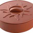 Nordic Ware Microwave Tortilla and Pancake Warmer, 10-Inch, Orange