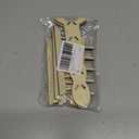 LIOOBO Wooden Thread Spool Rack for Sewing Braiding Craft Embroidery Spool Saver Floss Holder String Holder Thread Organizer Hair Braiding Rack