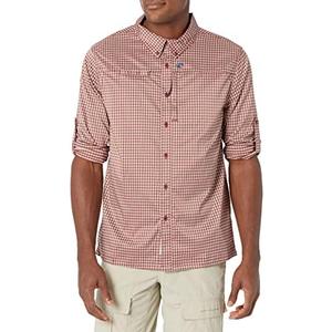 Costa Del Mar Unisex Adult Angler Tech Button Down Plaid Shirt, Small