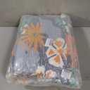 Floral Hanging Egg Swing Chair Cushions for Patio Hammock, 49"L x 49"W