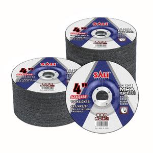SALI 25 Pack 4 Inch Grinding Wheels for General Purpose Metal & Stainless Steel, Aluminum Oxide Grinding Disc for Angle Grinder, Depressed Center 4" * 1/4" * 5/8"(100 * 6.0 * 16 mm)