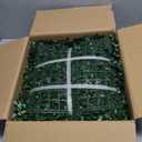 ODTORY Artificial Grass Wall Panel Backdrop,10 X 10 in 16P(11.2 sqft) UV-Anti Greenery Boxwood Panels for Indoor Outdoor Green Wall Decor & Ivy Fence Covering Privacy