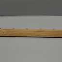 Wall Mounted Coat Rack 24 inches, Hickory Wood Wall Coat Hooks with 6 Hooks, Wooden Coat Hanger for Hanging Clothes Robes Towels Hats, Natural
