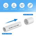 1 pcs 4" PVC Coupling Pipe Fittings (Socket x Socket) Schedule 40 PVC Fittings used For Plumbing and Irrigation