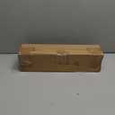 Deep Walnut Wood Curtain Rods for Windows 28 to 48 Inches 1" Diameter Heavy Duty Window Curtain Rod Adjustable with Handmade Wood Grain Design for Living Room Bedroom Kitchen Farmhouse Outdoor