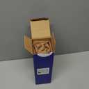 MIULEE Luxury Window Scarf Sheer Voile Elegant Topper Long Valance Solid Treatment Swags Drapes for Window Ceremony Wedding Canopy Bed 54" x 216" Brown 1 Piece