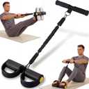 Upgraded Pedal Resistance Band with Handle - Fashion Puller Exercise Tool, Thickened Built-in Latex Tube Pedal Resistance Device & Soft Nitrile Rubber Anti-Slip Footrest for The Core/Arms