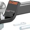 CURT Manufacturing 45041 Class III 2" Loaded Ball Mount with 2-5/16" Ball