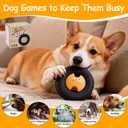 Treat Dispensing Dog Toys, Interactive Dog Puzzle Toys for Boredom Relief & Training, Teeth-Cleaning Chew Toys, Slow Feeders for Small & Medium Dogs