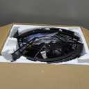 LEDIARY 20 inch Fandelier Caged Ceiling Fan with Light, Bladeless Ceiling Fan with Remote, Farmhouse Fan Lights Ceiling Fixtures for Kitchen, Bedroom, Outdoor(6 Speed, Timing)-Black