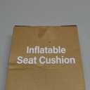 Upgrade Air Inflatable Pressure Relief Seat Cushion, Comfortable 3D Travel Seat Cushion Optimal Support for Long Sitting in Car, Air Travel, Office Chairs