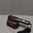 Travel Steamer for Clothes Portable: 2-in-1 Mini Handheld Garment Steamer Iron - 15s Heat Up & 5 Adjustable Steam - Large Ceramic Panel - 110-120V