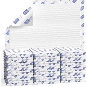 Tear Resistant Bed Pads 36"x36" Disposable Extra Large 135 Gram Heavy Duty Absorbency Adults Incontinence Chucks, XXL Thicken Puppy Pee Pads,10X Absorbency 360 Lb Transfer[30 Pads]