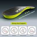 2026 Sport Carbon Fiber Performance Insoles Customized Inserts, Non-Cleated Shoes Basketball, Volleyball, Racquet Sports, Running & More Run Faster, Jump Higher, Recover Quicker, Protect from Injury,  MEN 10-10 1/2 |WOMEN 11-11 1/2--286mm