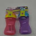 Philips AVENT My Grippy Spout Sippy Cup with Soft Spout and Leak-Proof Design, Pink/Purple, 10oz, 2pk, SCF801/22