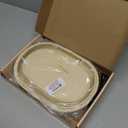 Heating Sourdough Bread Proofing Basket, 2L Electric Thermostatic Silicone Oval Banneton Proofing Bowl with 6 Timer & Temp Settings for Dough Rising, Dishwasher Safe, Foldable Sourdough Starter Bowl