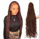 Soft Locs Crochet Hair Brown Color