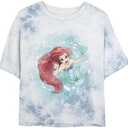 Disney Princess Sea Colors Comp_xx Women's Fast Fashion Short Sleeve Tee Shirt, S