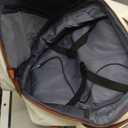 Taygeer Backpack for Women, College Backpack with Laptop Compartment & Shoe Pouch, 35l Travel Laptop Mochila Carry On Luggage, Airline Approved Personal Item Bag For Weekender Gym Hiking, Khaki White (Large)