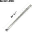 67554 Burner Tubes Replacement Parts for Weber Summit 600 Series Model Years 2007 and Newer Gas Grill Models, 6 Pack Pipe Grill Burner Tubes, Stainless Steel