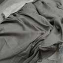 JOLLYVOGUE Grey Queen Comforter Set, 7 Pieces Pintuck Comforters Queen Size, Bed in a Bag Queen Comforter for Bedroom, Bedding Comforter Sets with Comforter, Sheets, Ruffled Shams & Pillowcases