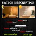 Light Up Guitar Pick Holder - Electric Headstock Shaped Acrylic & Wooden USB Powered Display Case Storage - Guitar Accessories Gift for Players Men (Color-a)