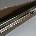 Antique Bronze Curtain Rods 2 Pack,1 Inch Disc Curtain Rods for Windows 66 to 120",Blackout Wrap Around Curtain Rod with Aluminum Finials and Brackets,No Screw Disassembly Adjustable Curtain Rod