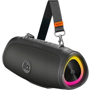 TAZATA Portable Loud Bluetooth Speaker, 90W (Peak) Large Subwoofer Speakers Wireless Bluetooth 5.3 with Powerbank USB Charge Out,Rugged Outdoor for Party,Beach,Golf,Pool,Shower,Valentines Day Gifts