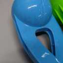 Snow Toys, Snowball Maker Snow Ball Shaper Molds with Handle for Kids Outdoor Indoor Winter Snowball Fight Maker Tool Clip Snow Games for Toddlers Boys Girls Ages 4 5 6 7 (Set of 2,Green,&Ocean Blue)