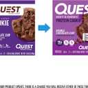 Quest Soft & Chewy Protein Cookie - 15g Protein - Double Chocolate Chip (12 Cookies) (EXP 06/27/26)