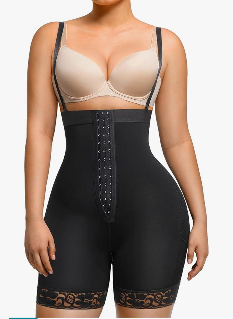 Lover-Beauty Fajas Colombianas Shapewear for Women Tummy Control Postpartum Body Shaper Butt Lifter Bodysuit XL