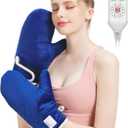 Heated Gloves for Arthritis Hands - Electric Heating Mittens 30s Fast Heat Therapy for Carpal Tunnel Pain Relief - Hand Heating Pad Treatment Wrist Fingers 10-90Min Auto Shut Off & 86-158 Temp