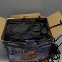 Inflatable Santa Claus on Sleigh with Reindeer, Outdoor Blow Up Yard Decoration with LED Lights for Christmas, Winter Holiday and New Year Decor, Kids Gifts