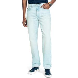 Nautica Men's Big and Tall Relaxed Fit Jean, Ocean Shallows Wash, 42W x 32L