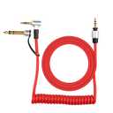 YACSEJAO Coiled Audio Cable 6FT Replacement 3.5mm(1/8") to 3.5mm(1/8") & 6.5mm(1/4") Replacement Audio Aux Auxiliary Cable