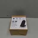 YW YUWISS 15W Fast Wireless Charger Wireless Phone Charger Stand Compatible with Apple iPhone 14 13 12/12 Pro Max/ 11Pro/11Pro Max, Compatible with Samsung Galaxy S22 S21 S20 (Black)