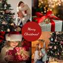 2 Pieces Gingerbread House Ornaments Christmas Tree Hanging Ornament Gingerbread Hanging Ornaments Decorations for Xmas Holiday Set A