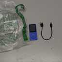 MP3 Player, Music Player with 16GB Micro SD Card, Buildin Speaker/Photo/Video Play/FM Radio/Voice Recorder/EBook Reader, Supports up to 128GB (Dark Blue)