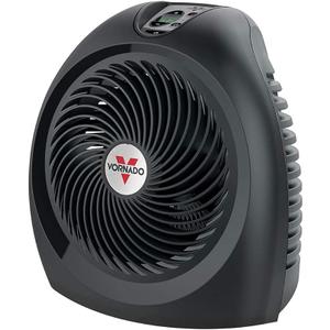 Vornado AVH2 Advanced Whole Room Heater with Automatic Climate Control, Timer, Fan Only Option, Black, Compact