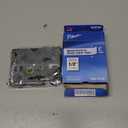 Brother Genuine P-Touch TZe-131S Economy Label Tape, Standard Laminated P-Touch Tape, Black on Clear, Perfect for Indoor or Outdoor Use, Water Resistant, 12mm (0.47) Wide x 4m (13.1) Long